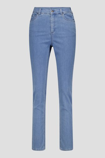 Jean bleu clair avec stretch et taille élastiquée de Claude Arielle pour Femmes