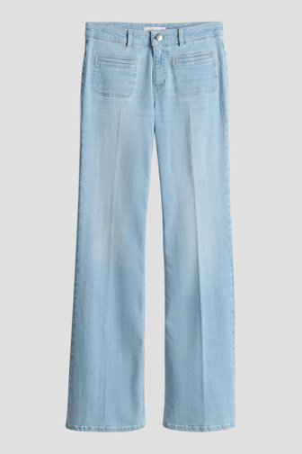 Le devant de Jean bleu clair – Flared fit de Opus pants pour Femmes