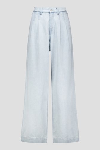 Jean bleu clair - Wide leg fit - Bourgeois de Murielle Victorine Scherre pour Femmes