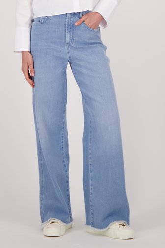 Jean bleu clair - wide leg fit, female, Marque: Liberty Island Denim