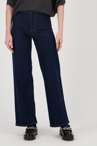 Jean bleu foncé - Wide leg fit, female, Marque: JDY