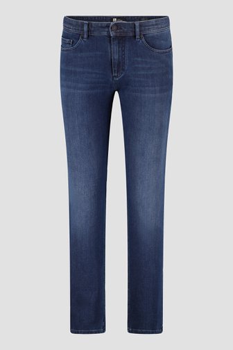 Le devant de Jean bleu marine stretch - Lars – slim fit - L34 de Liberty Island Denim pour Hommes
