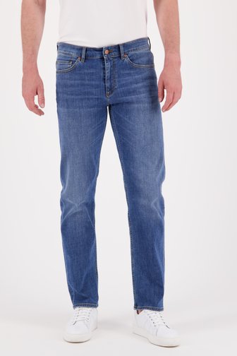 Le devant de Jean bleu moyen - Tom – regular fit - L32  de Liberty Island Denim pour Hommes