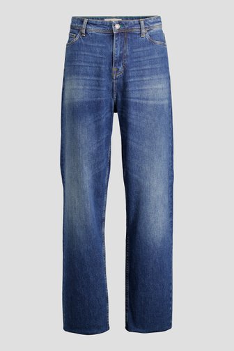 Le devant de Jean bleu – Straight fit de Liberty Island Denim pour Hommes