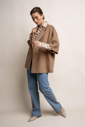 Le devant de Jean bootcut bleu clair de D'Auvry pour Femmes