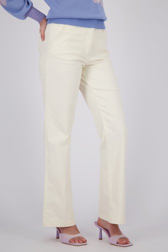 Jean ecru - Straight fit de D'Auvry pour Femmes