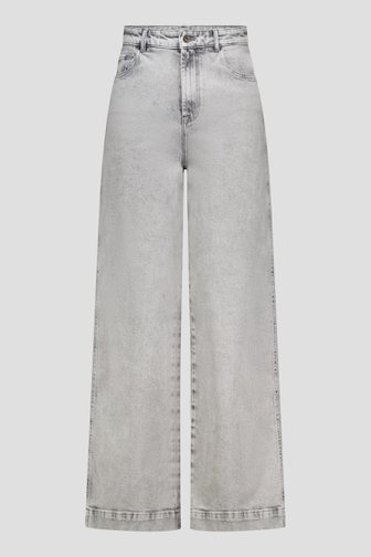 Le devant de Jean gris – Wide leg fit de Liberty Island Denim pour Femmes