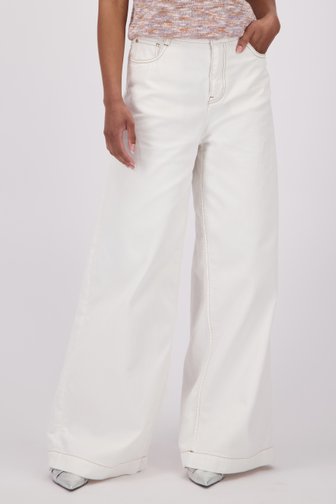 Jean large blanc  de Louise pour Femmes