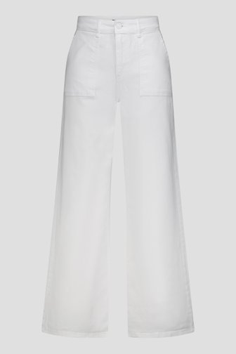 Jean large blanc de More & More pour Femmes