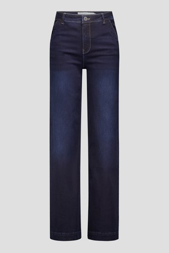 Photo produit 1 de Jean large bleu foncé de Geisha pour Femmes