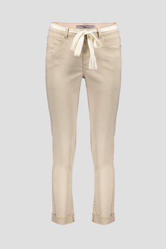 Jeans beige - Skinny fit - Longueur 7/8 de Geisha pour Femmes