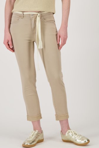 Jeans beige - Skinny fit - Longueur 7/8 de Geisha pour Femmes