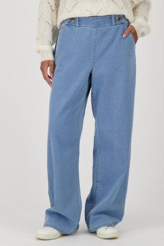 Jeans bleu à jambe large de JDY pour Femmes