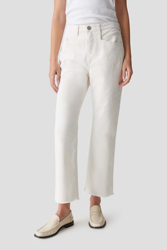 Jeans ecru - Straight fit - Longueur 7/8 de Opus pour Femmes