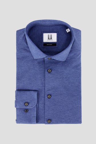 Jeansblauw hemd - Regular fit van Upper East voor Heren