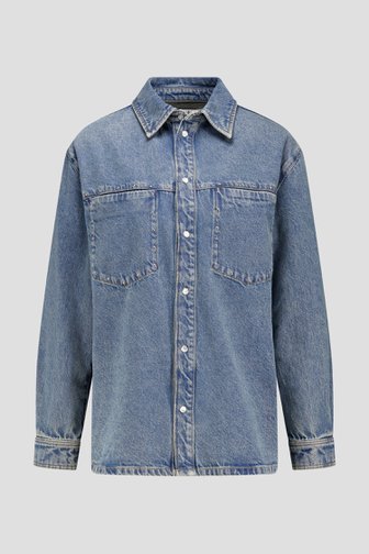 Extra foto 1 van Jeanshemd met zilveren studs door Louise voor Dames