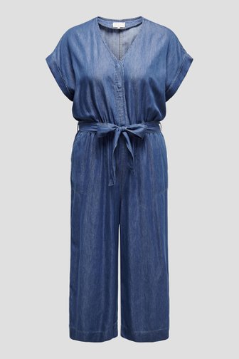 Jumpsuit in jeanslook van Only Carmakoma voor Dames