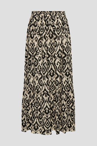 Jupe beige à imprimé noir de JDY pour Femmes