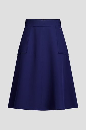 Photo produit 1 de Jupe bleue coupe A  de Claude Arielle pour Femmes