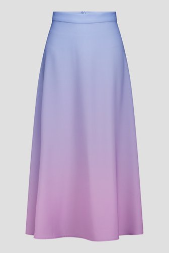 Jupe longue dégradée lilas de D'Auvry pour Femmes