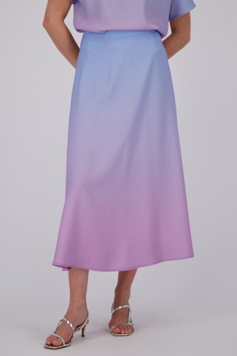 Jupe longue dégradée lilas de D'Auvry pour Femmes
