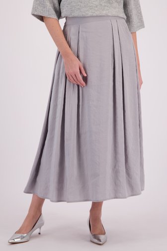 Le devant de Jupe longue gris clair de Libelle pour Femmes