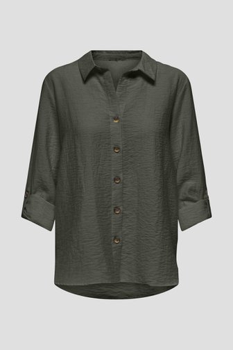Kaki blouse met textuur van JDY voor Dames