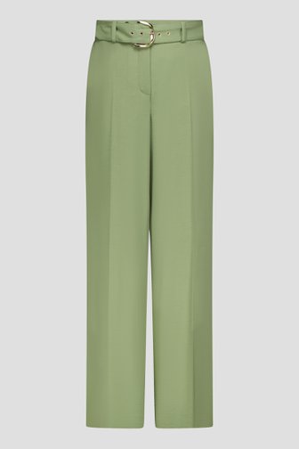 Kaki culotte met een elastische tailleband van More & More voor Dames