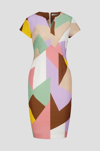 Kleedje met pastel colour block van D'Auvry voor Dames