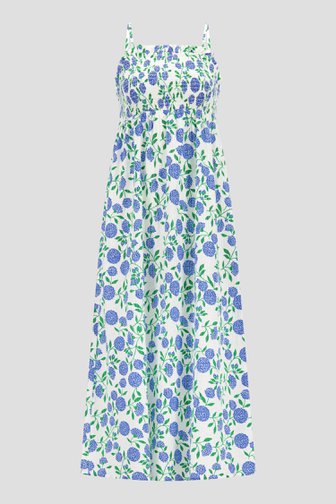 Lang ecru kleedje met bloemenprint van JDY voor Dames