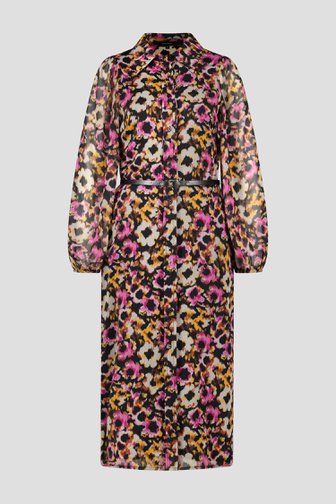 Lang kleedje met kleurrijke bloemenprint van More & More voor Dames