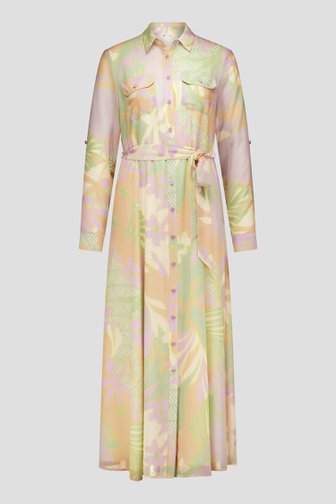 Lang kleedje met pastel print van D'Auvry voor Dames