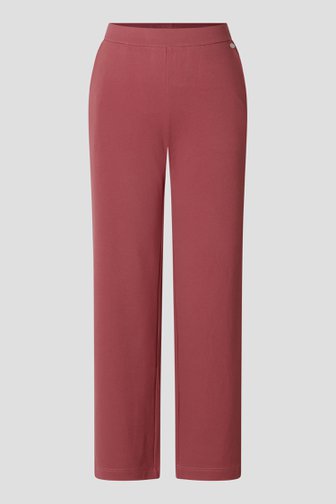 Productfoto 1 van Lange donkerrode broek door Yest Curve voor Dames