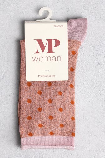 Larges chaussettes à paillettes roses de MP Denmark pour Femmes