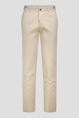 Voorkant van Lichtbeige chino - Milano - Slim fit  door Brassville voor Heren