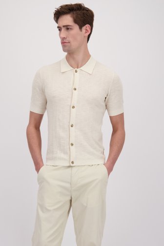 Voorkant van Lichtbeige hemd - Regular fit  door Marc O'Polo voor Heren