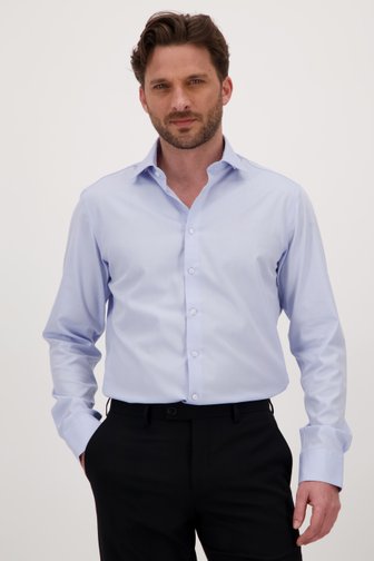 Lichtblauw hemd - Slim fit van Dansaert Black voor Heren