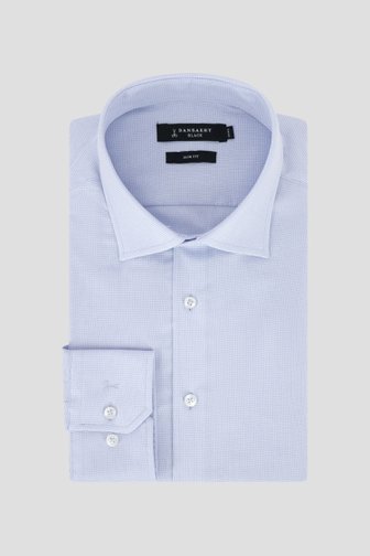 Voorkant van Lichtblauw hemd – Slim fit door Dansaert Black voor Heren