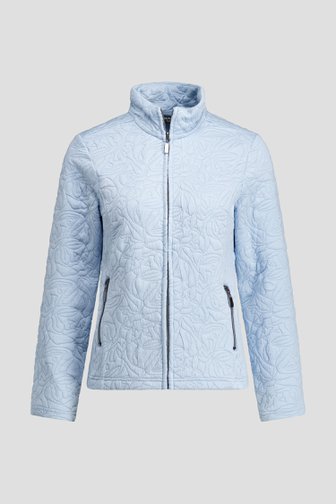 Productfoto 1 van Lichtblauw vestje met rits door Signature voor Dames