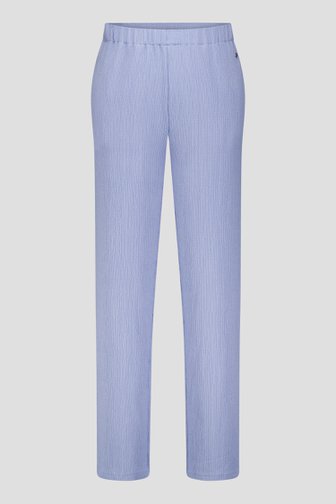 Productfoto 2 van Lichtblauwe broek met elastische taille door Claude Arielle voor Dames