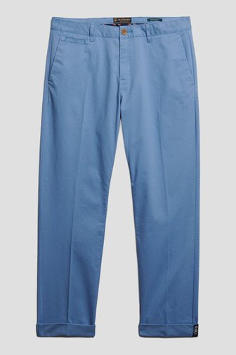 Productfoto 2 van Lichtblauwe chino - Regular fit door Superdry voor Heren