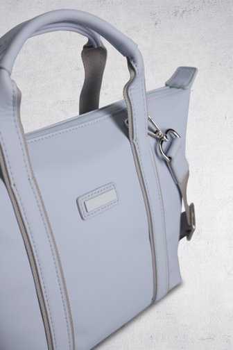 Voorkant van Lichtblauwe handtas door Hexagona voor Dames