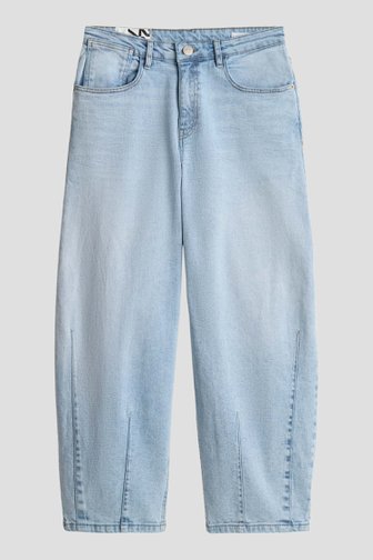 Voorkant van Lichtblauwe jeans - Barrel fit  door Opus voor Dames