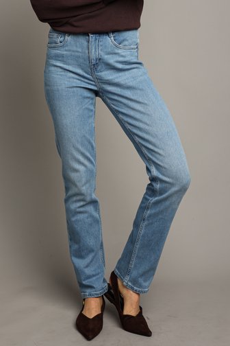 Voorkant van Lichtblauwe jeans - Tammy - Straight fit - L32 door Liberty Island Denim voor Dames
