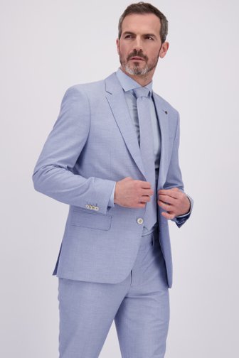 Lichtblauwe kostuumvest - Regular fit