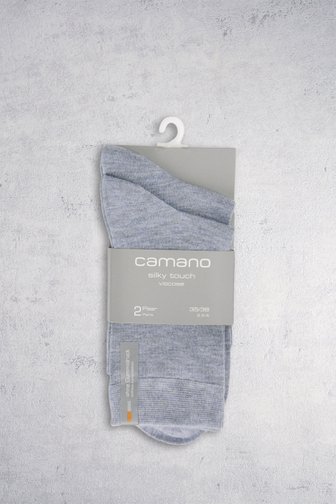 Productfoto 3 van Lichtblauwe sokken - 2 paar door Camano voor Dames