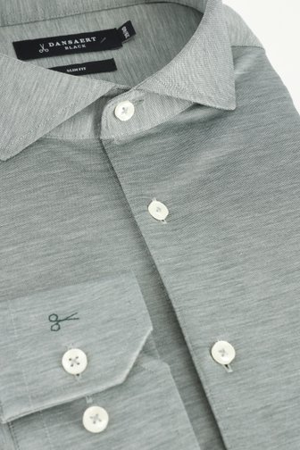 Voorkant van Lichtgroen hemd – Slim fit door Dansaert Black voor Heren