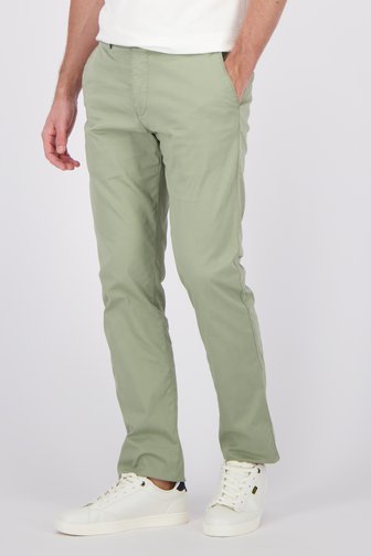 Brassville Lichtgroene chino - Vancouver - Regular fit