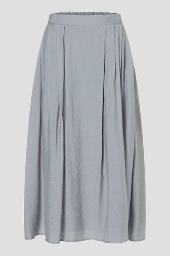 Longue jupe grise avec taille élastique de More & More pour Femmes