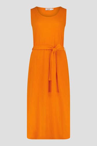 Longue robe orange de Libelle pour Femmes
